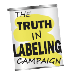 Truth in Labeling Campaign Blog